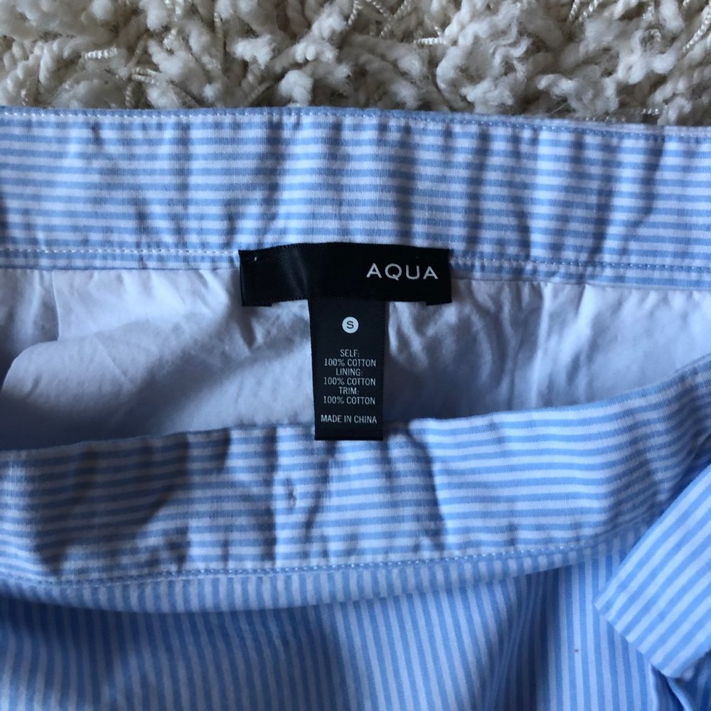 AQUA Ruffle Mini Skirt - Picture 3 of 5